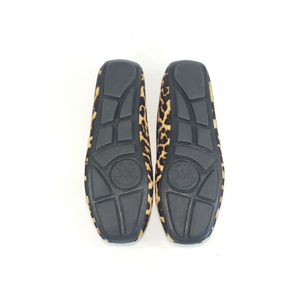 Michael Kors Driving Loafer Flats Leopard Print - Picture 6 of 9